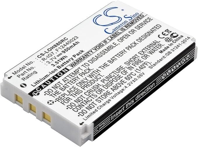 CS-LOH880RC Battery 950mAh compatible with [Monster] for AVL300