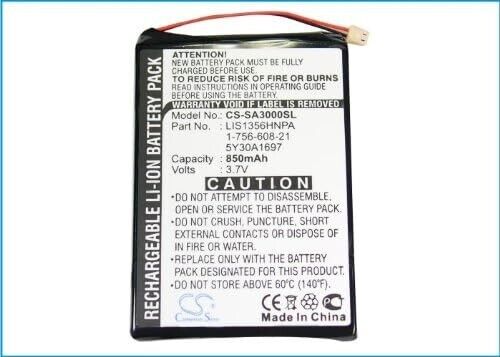 CS-SA3000SL Battery 850mAh compatible with [Sony] NW-A3000