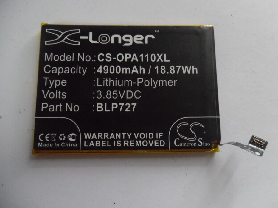Mobile Phone Battery OPPO CS-OPA110XL (4900 mAh, 3.85 V)