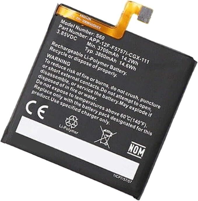 Backupower Battery Compatible with Caterpillar CAT S60 Battery APP-12F-F5757I-CG