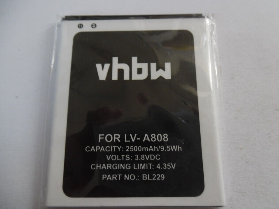 NEW Battery for LENOVO A8 A808T BL229 Li-ion UK Stock