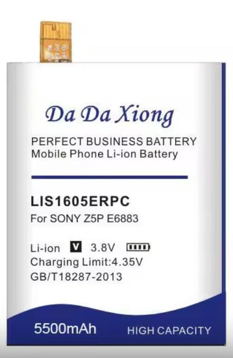 5500mAh LIS1605ERPC Battery For SONY Xperia Z5 Premium Z5P Dual E6883 E6853 Mobi