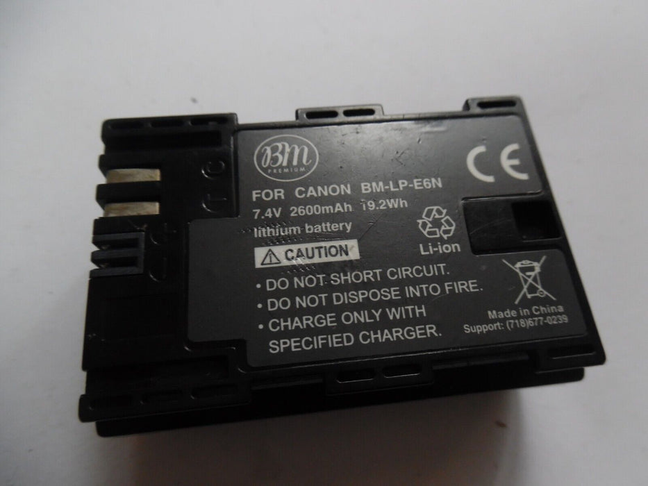 For Canon BM-LP-E6N replacement Battery for Canon EOS 5DS