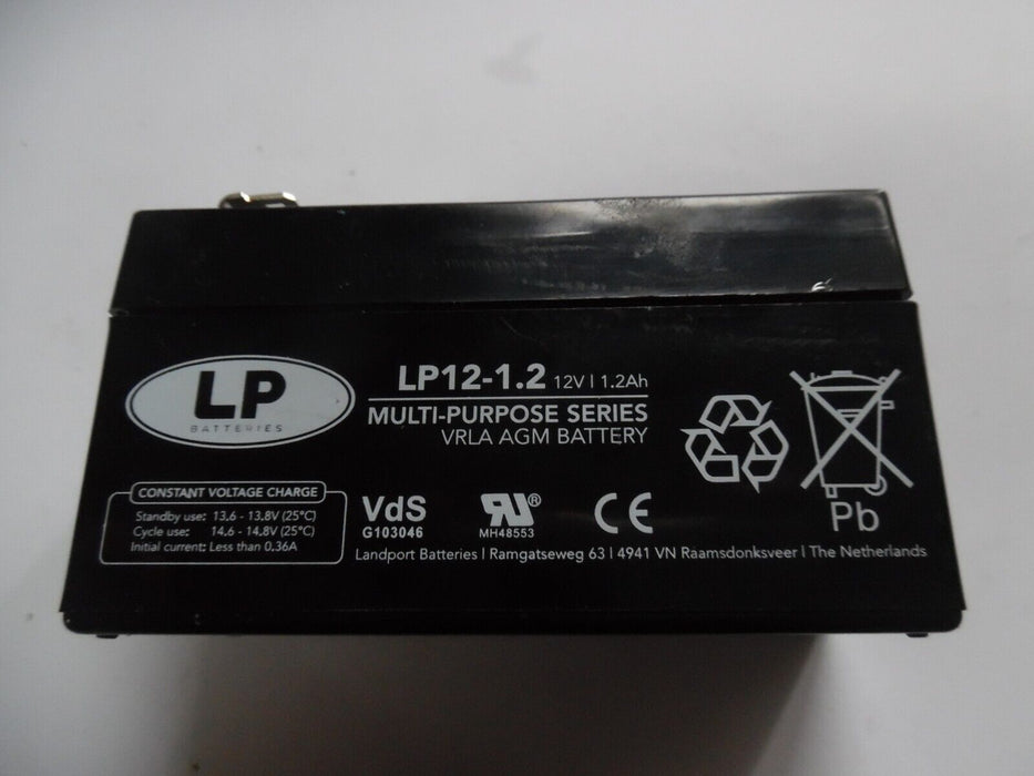 LP12-1.2 battery 12v 1.2Ah