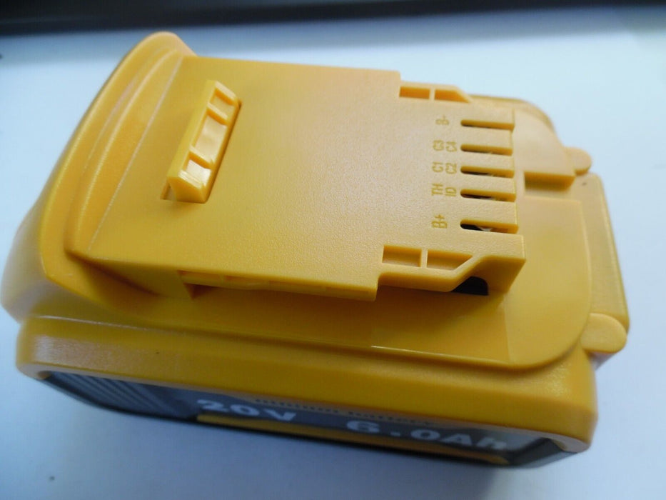 For DeWALT Battery  20V 6Ah 6000mAh  Li-ion DCB200