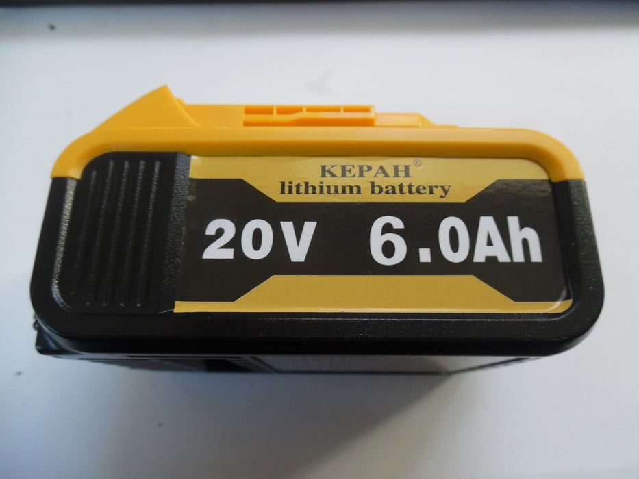 For DeWALT Battery  20V 6Ah 6000mAh  Li-ion DCB200