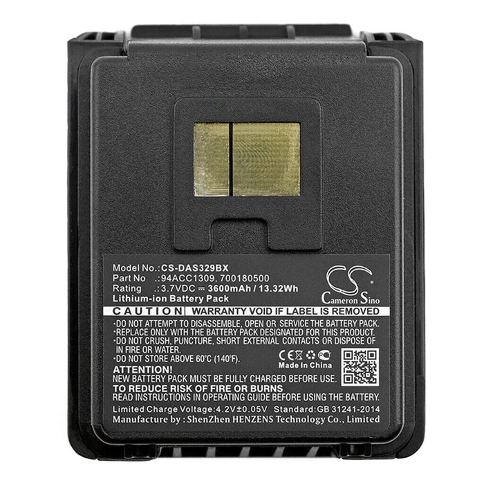 Scanner Battery Datalogic CS-DAS329BX