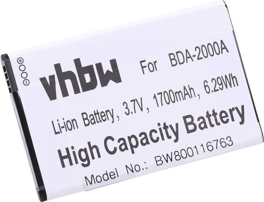 Battery 1700mAh for Doro Liberto BDA-2000A High Capacity Battery