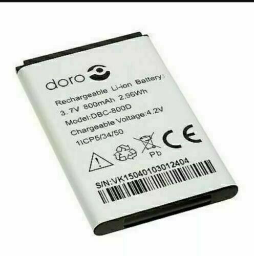 Genuine Doro DBC-800D Battery For Doro 6520 65xx 800mAh