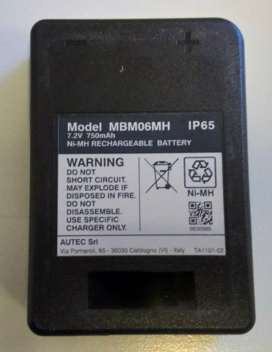 AUTEC 7.2V 750mAh MBM06MH NI-MH Autotek Remote Control Battery