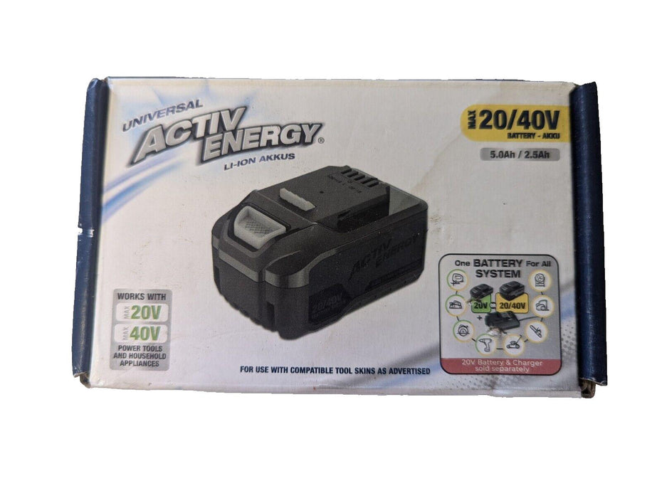 Activ Energy 20V/40V 5Ah/2.5Ah Battery