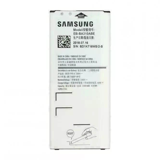 Samsung Original Battery EB-BA310ABE 2300mah for Galaxy A3 2016 A310F NEW