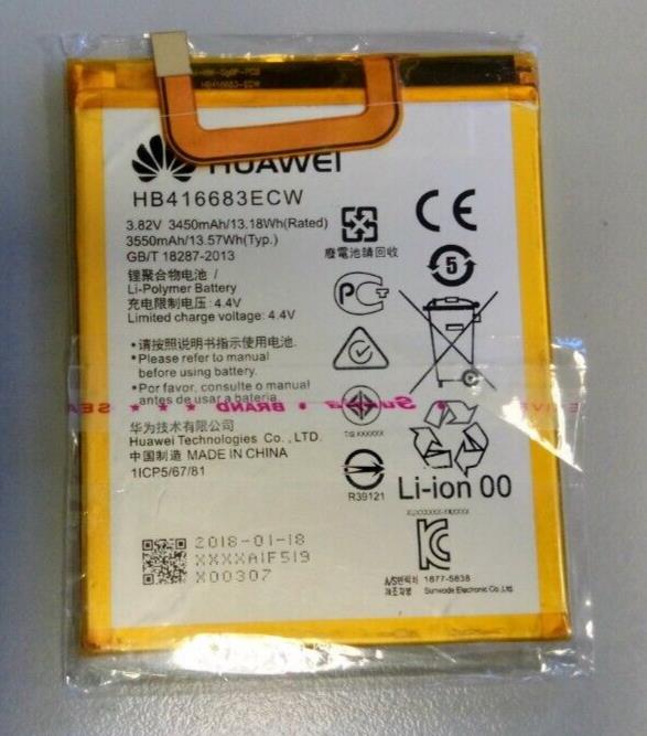 Genuine internal Battery For Google Huawei Nexus 6P HB416683ECW