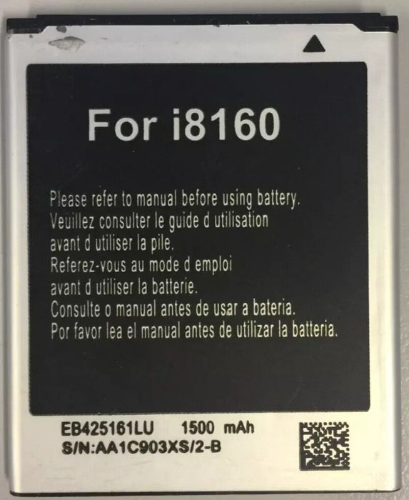 For Samsung Galaxy S3 Mini GT-I8190 Battery EB-425161LU EB-L1M7FLU 3 Pin 1500mAh