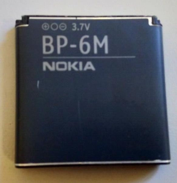 NEW BP-6M BATTERY FOR NOKIA 6233 6280 6288 9300 N73 N93