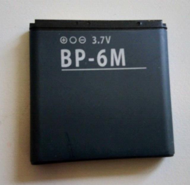 FOR NOKIA BP-6M Battery For models 6233 6280 6288 9300 N73 N93