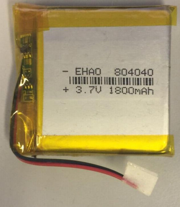1x3.7V 1800mAh 804040 Lithium Polymer LiPo Battery Rechargeable For mp3 gps dvd