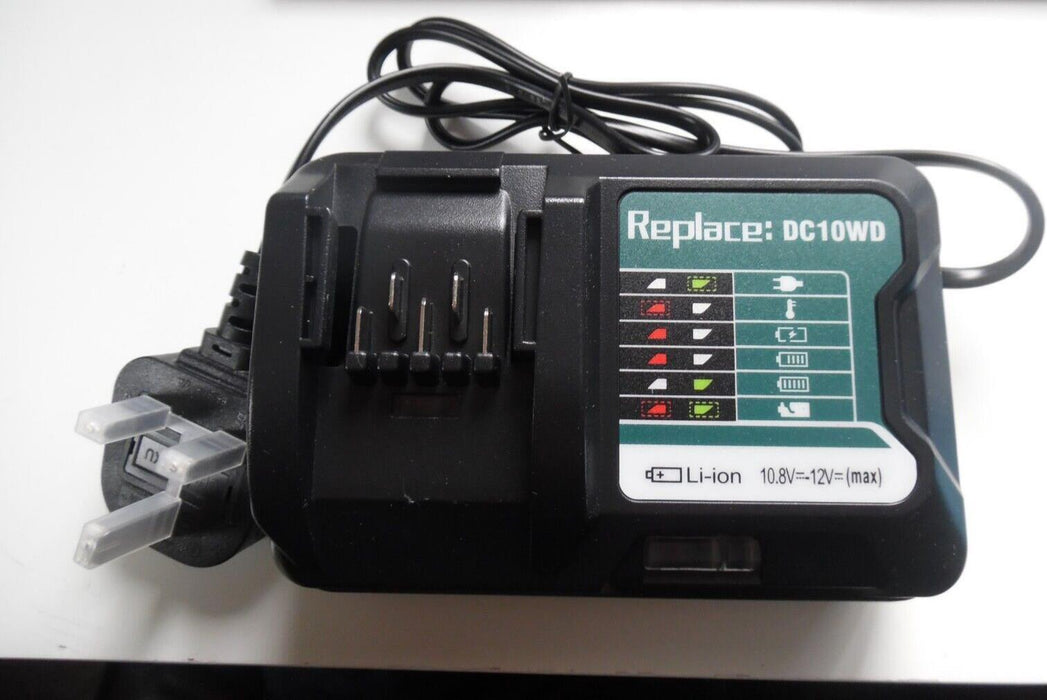 For Makita 10.8V 12V 3Ah 6Ah Li-Ion Battery BL1040B BL1041 BL1015 DC10WD Charger
