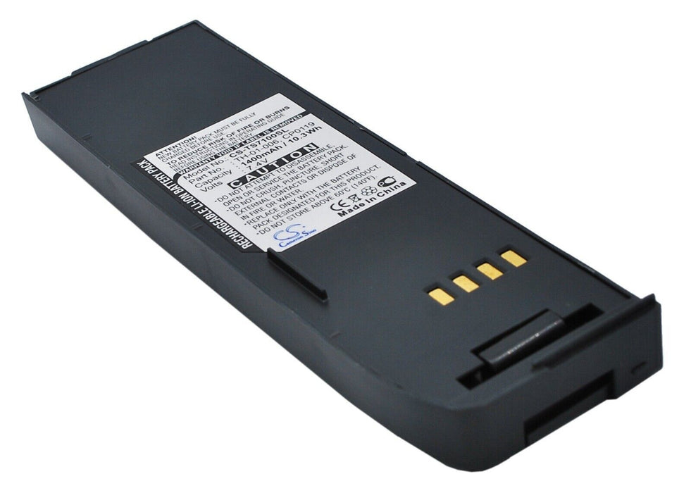 CS-TS7100SL Battery 1400mAh compatible with [Ascom] 21, [Thuraya] Hughes 7100