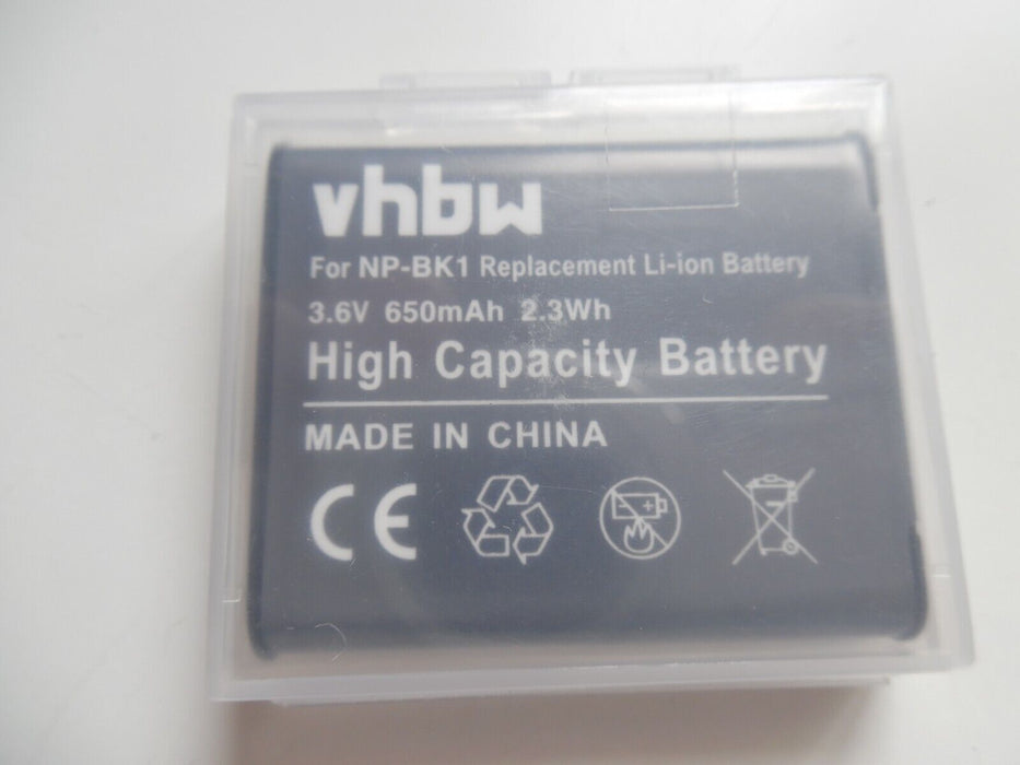 np-bk1 battery 650mAh 3.6v for Sony Cybershot