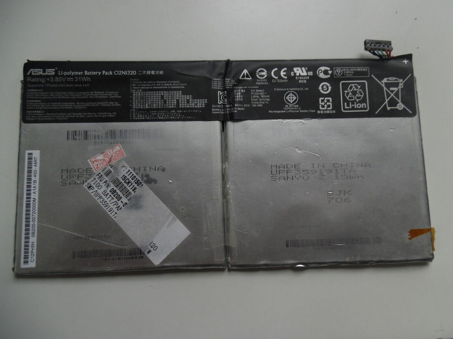 BATTERY 8150mAh FOR Asus Transformer C12N1320, C12-N1320