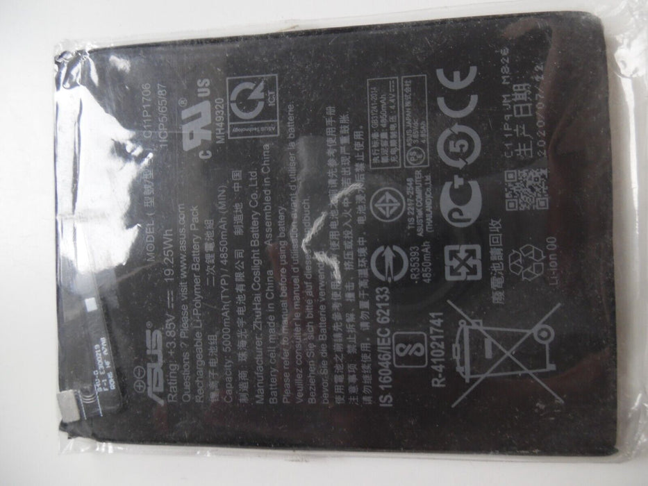 Replacement Battery For Asus Zenfone Max Pro M2 5000mAh X01BDA 3.85V C11P1706