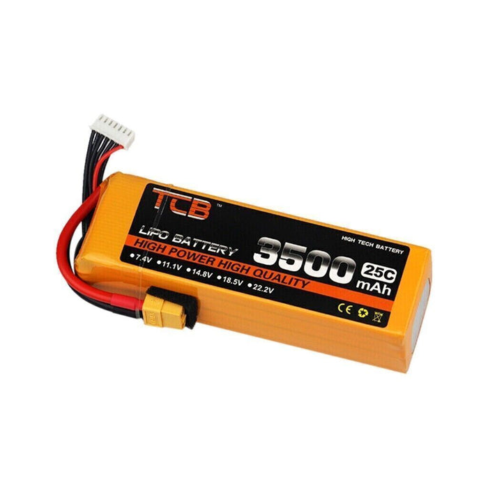 TCB 14.8V 3500mAh 3S-25C Battery With XT60 Plug For RC Model Drone Helicopter