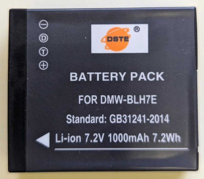 FOR Panasonic DMW-BLH7/DMW-BLH7E Battery Pack 1000mAh