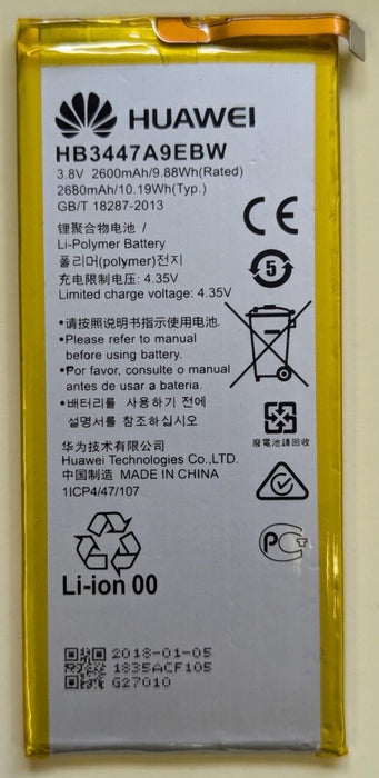 Huawei HB3447A9EBW Mobile Phone Battery Huawei Ascend P8/ P8