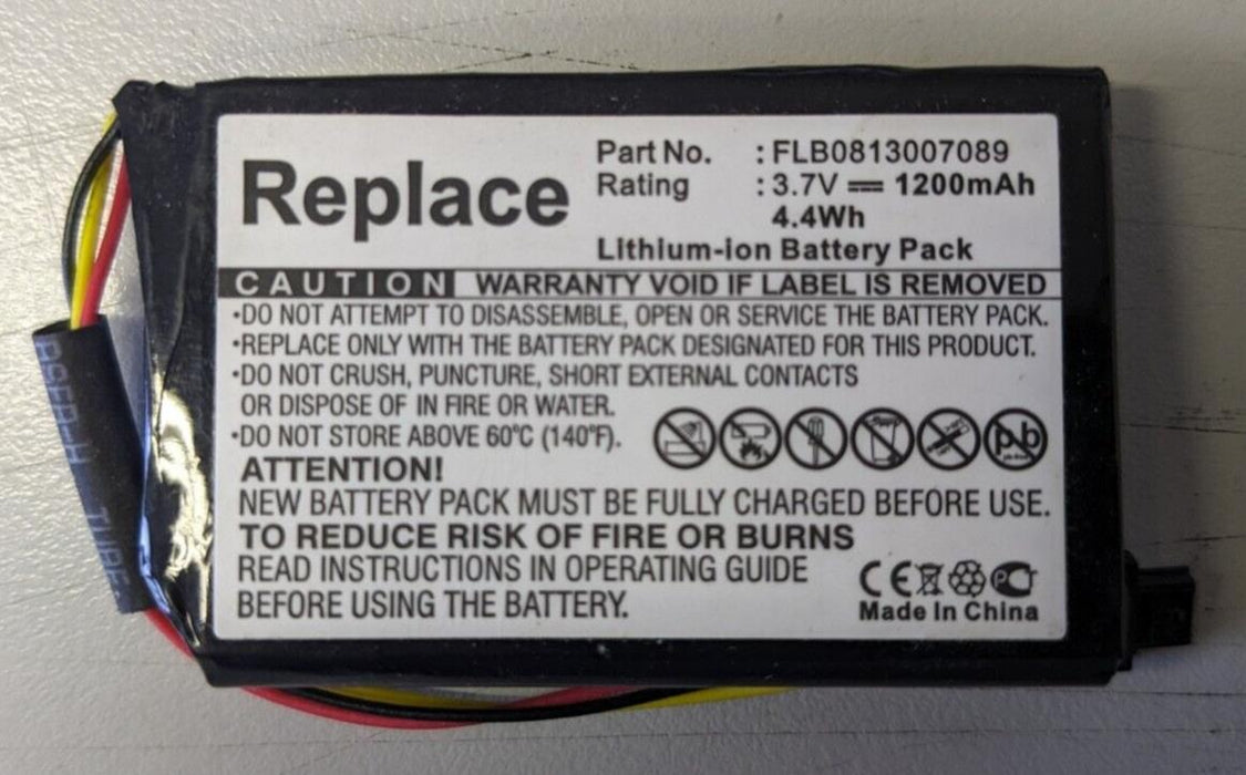 Replacement FLB0813007089 Battery 1200mAh for TomTom XL 30 Series NEW