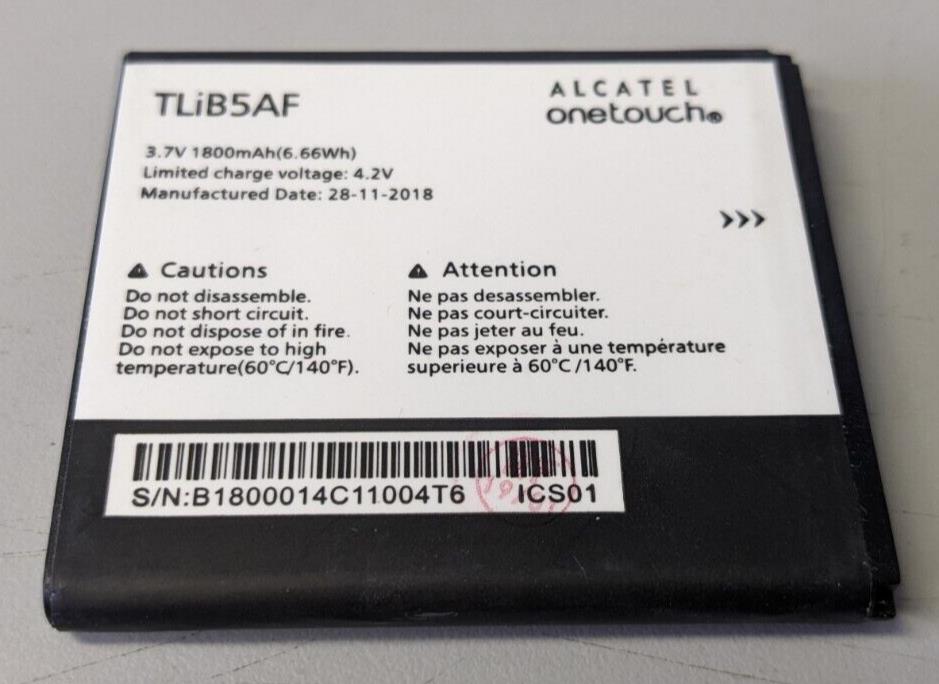 Alcatel TLiB5AF Battery 1800mAh for Alcatel One Touch NEW
