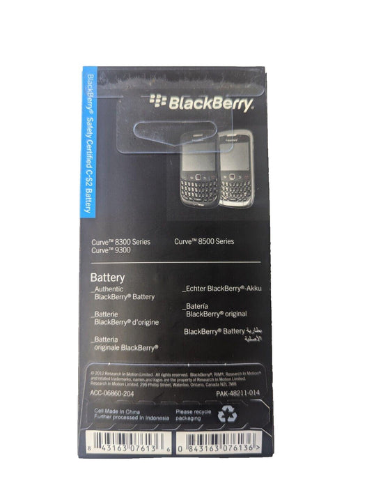 Genuine Blackberry CS2 C-S2 Battery For CURVE 8500 9300 8300
