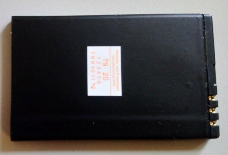 New Replacement Battery Bl-4U (900mAh) For Nokia 6600 6600i Slide