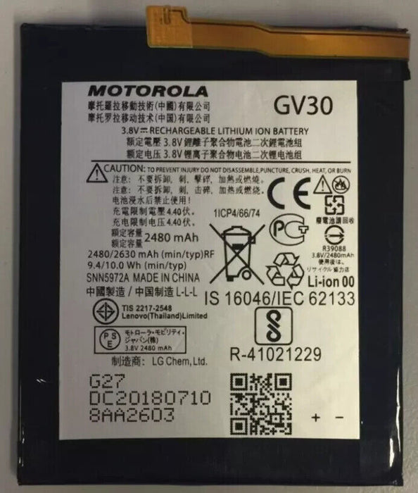 Genuine Motorola GV30 Battery NEW 2480mAh