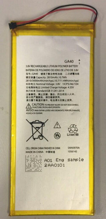 Genuine Motorola GA40 Battery 3000mAh USED