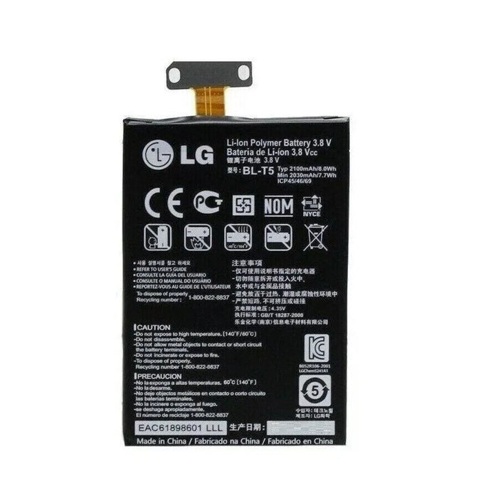 GENUINE LG NEXUS 4 BL-T5 BATTERY NEW 2100mAh