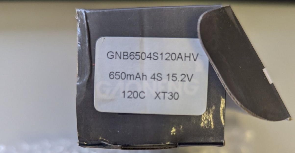 Gaoneng GNB 850mAh 4S 120C Battery (XT30)