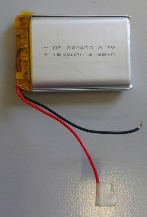 3.7v 803450 1500mAh Lithium Polymer Battery Cell Li-Po