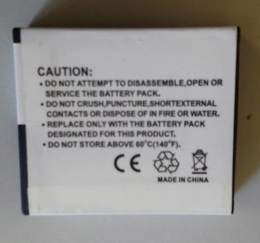 Battery for Rollei Actioncam 230, Actioncam 240 RL410B 3.7V RoHS (1050 mAh)