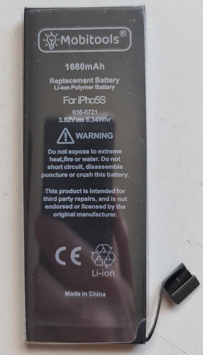 iPhone 5S Replacement Battery Platinum Quality 1660 mAh