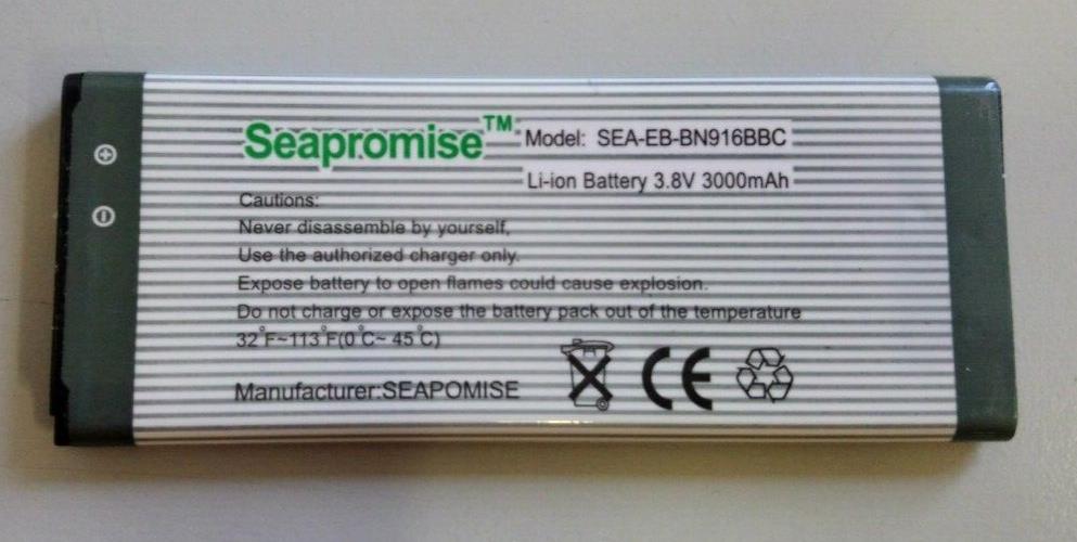 Seapromise BN916BBC Replacement battery For Galaxy Note 4, SM-N9100, SM-N9