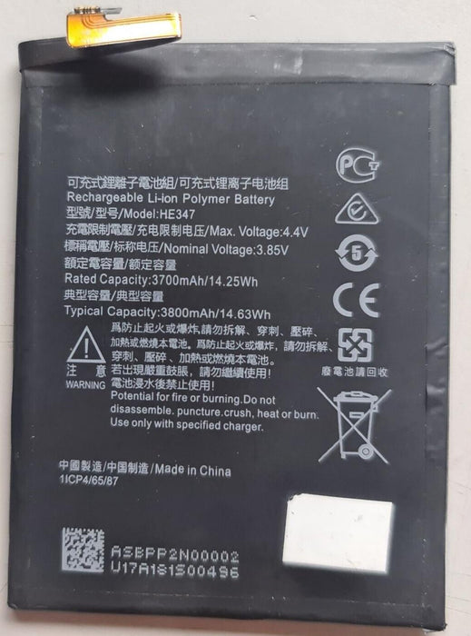 FOR NOKIA 7 PLUS 7+ TA-1046 TA-1055 BATTERY HE346 HE347 BPB2N00005B