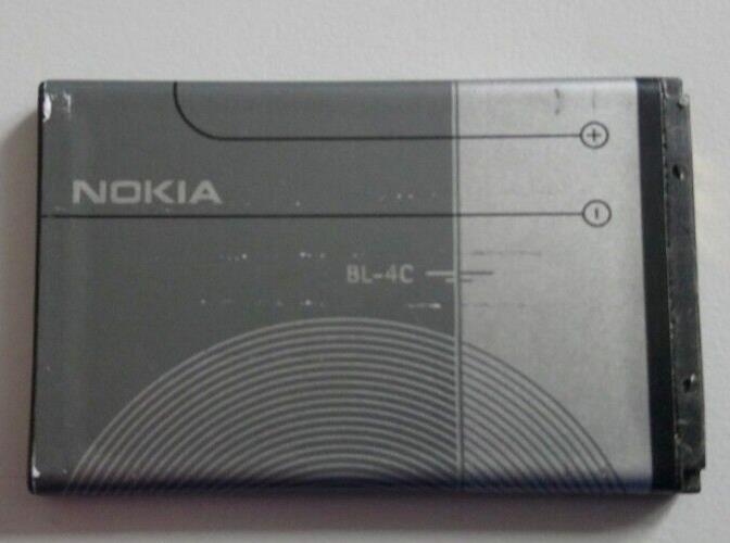 Used Nokia BL-4C Battery 860mAh for Nokia 7610 6260 3500 2650 5100 6100 6300 UK