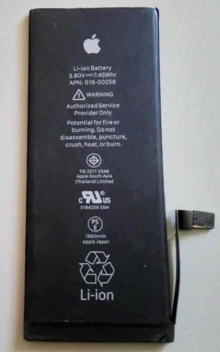 Genuine Used Apple iPhone 7 Battery 1960mAh 616-00258