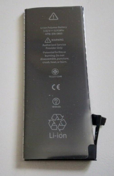 For Apple iPhone 6 / 6G  Replacement internal Battery Cell 616-0805 (1810mAh)