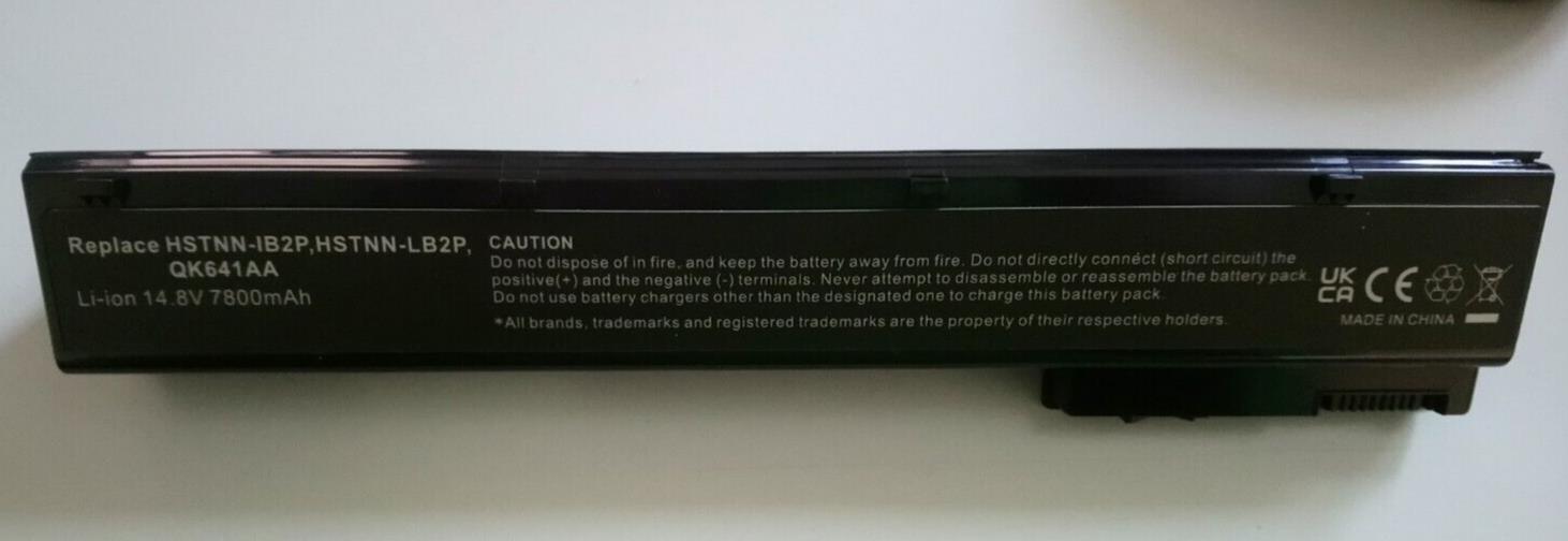 14.8V 7800mAh HSTNN-IB2P HSTNN-LB2P Laptop Battery compat with HP EliteBook8560w