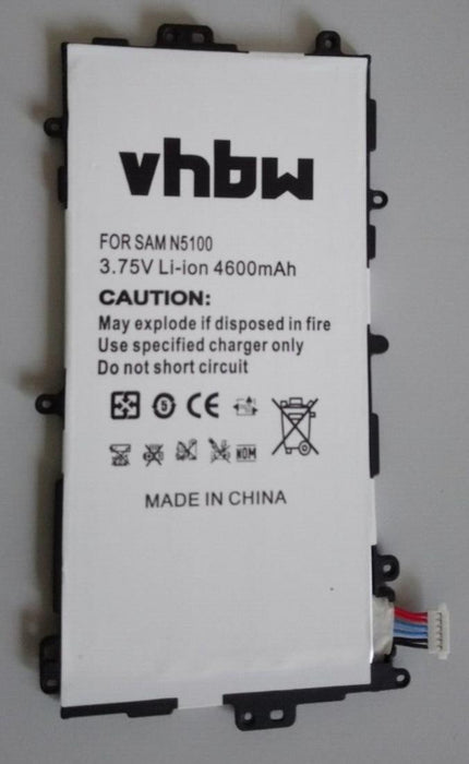 VHBW New Replacement Battery For Samsung Galaxy Note 8.0 N5100 4600mAh
