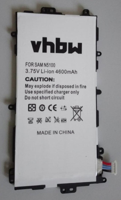 VHBW New Replacement Battery For Samsung Galaxy Note 8.0 N5100 4600mAh