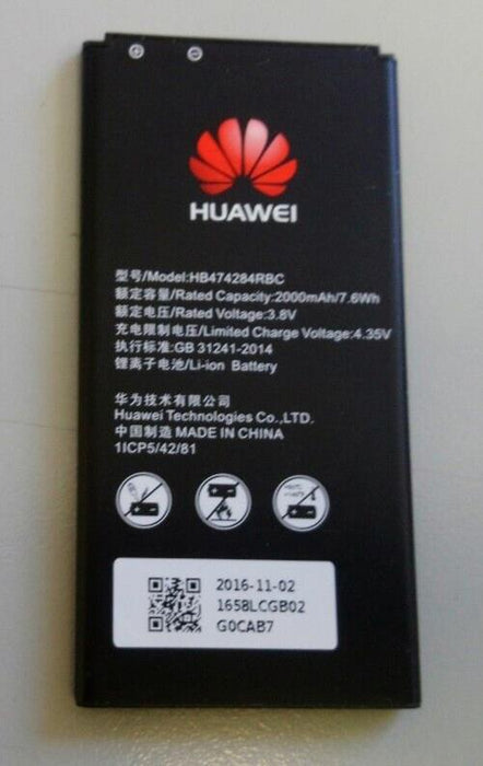 Genuine Huawei HB474284RBC Battery For Huawei Y625 U21 G620 Y635 Y5 Y560 2000mAh