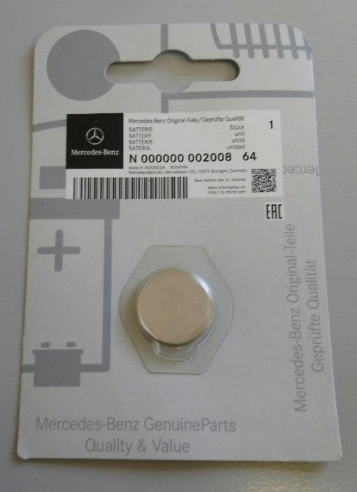 NEW Genuine Mercedes-Benz Remote Key Fob Battery New Models CR2032 N000000002008